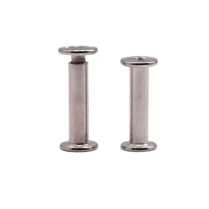 Chicago screw Pair Lock Screws Nuts double ended bolts Rivets Sets