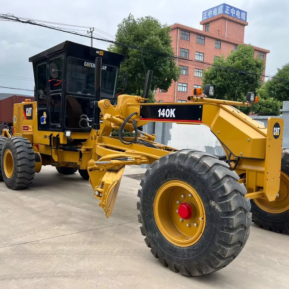Factory price 14 ton high quality and cheap  Caterpillar 140K  used grader originated in Japan