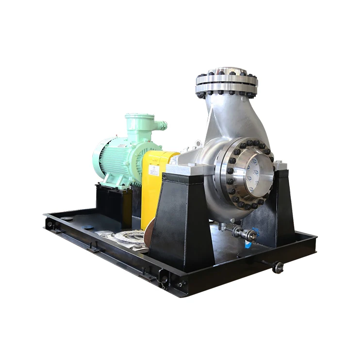 Дуплексный Электролитный горизонтальный центробежный химический насос из нержавеющей стали Hcl кислоты грязной воды растительного масла Iso2858