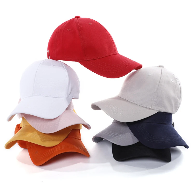 Custom Embroidered Logo Color Sports Cap Cotton Unstructured Adult sports Baseball Cap 50 - 199 pieces