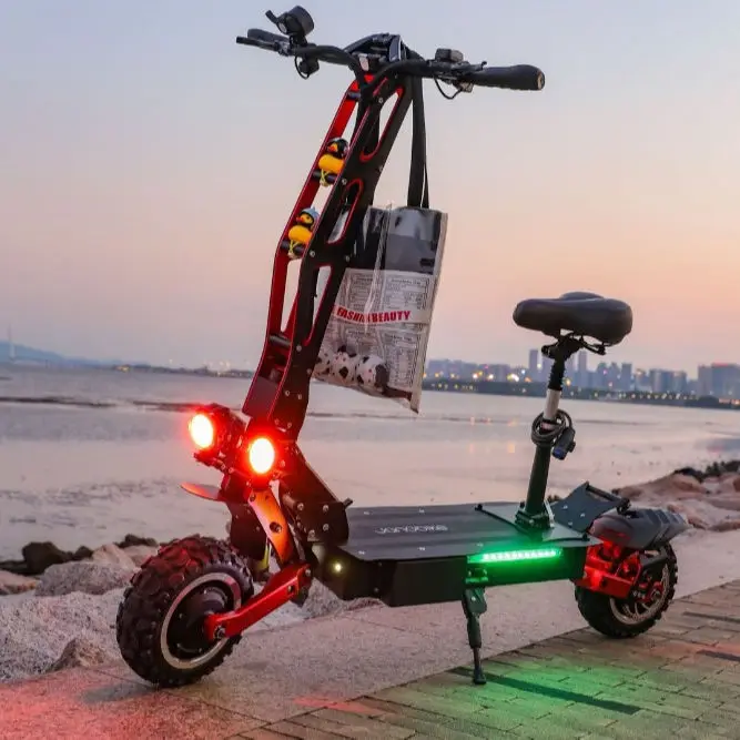 Бесплатная доставка Электрический скутер Dualtron 72 в 8000 Вт двухмоторный Быстрый электроскутер 14 дюймов 10000 электрические скутеры высокой мощности