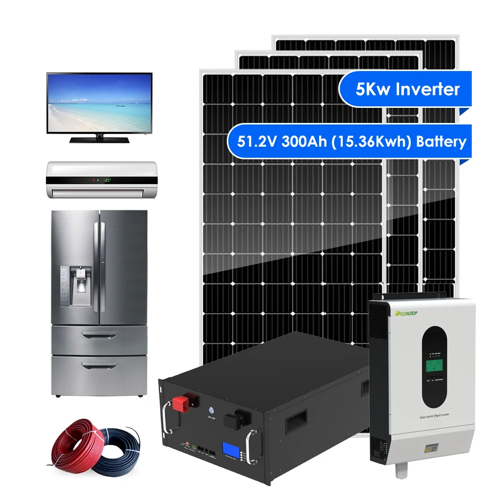 10 Years Guaranteed 16S1P 10KWh 51.2V 200Ah LiFePO4 lithium battery solar energy storage system