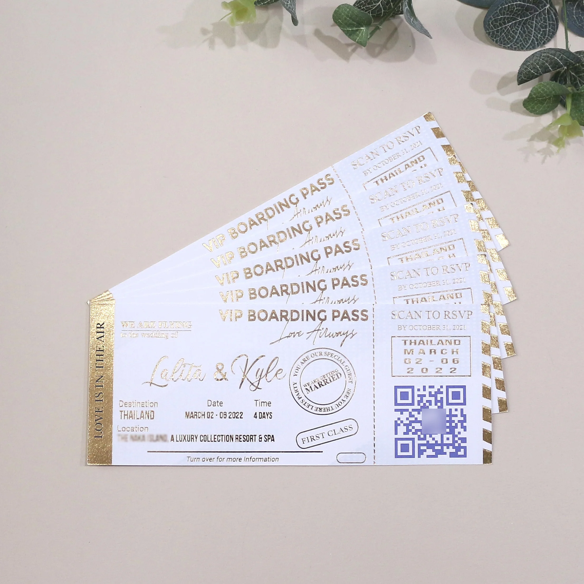Wholesale Exhibition Tickets Concert Store Admission Tickets Custom Passport Boarding Pass Paper Cards
