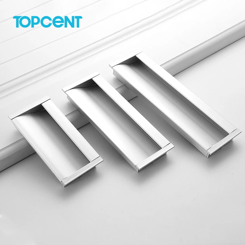 TOPCENT New Design Aluminum Alloy Furniture Handle Gold Black Combination Single Hole Knob European Cabinet Wardrobe Door Handle