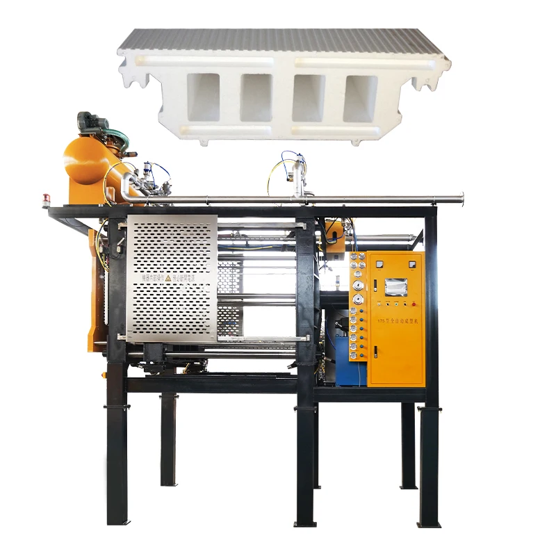 China Best High Cost Performance EPS Polystyrene House Build ICF Insulated Concrete Forms Brick Foam Shape Molding Machine