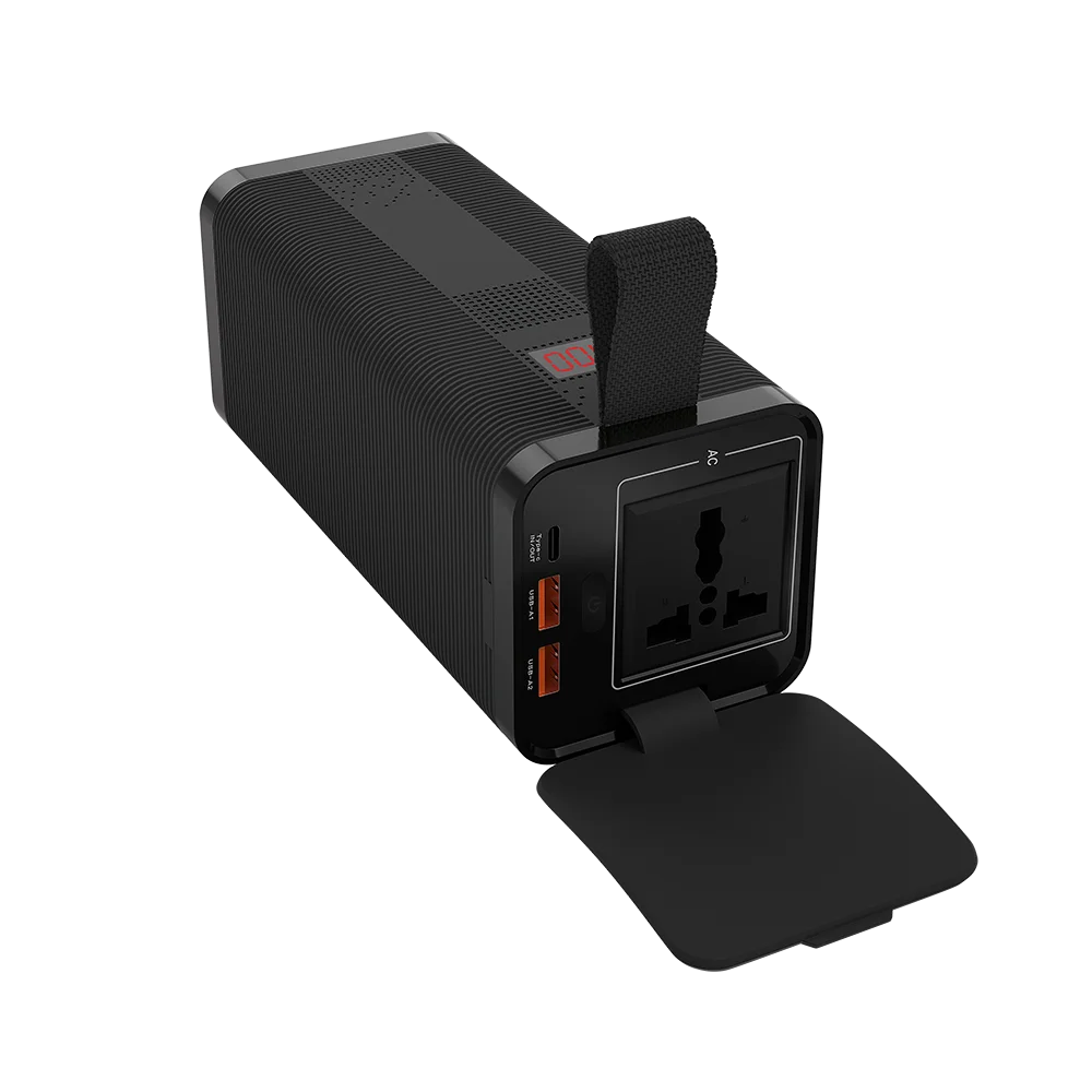 High Quality SUPA AC 220 Volt Output DC USB QC 3.0 Type C PD 60W Lithium Portable Power Station for Traveling