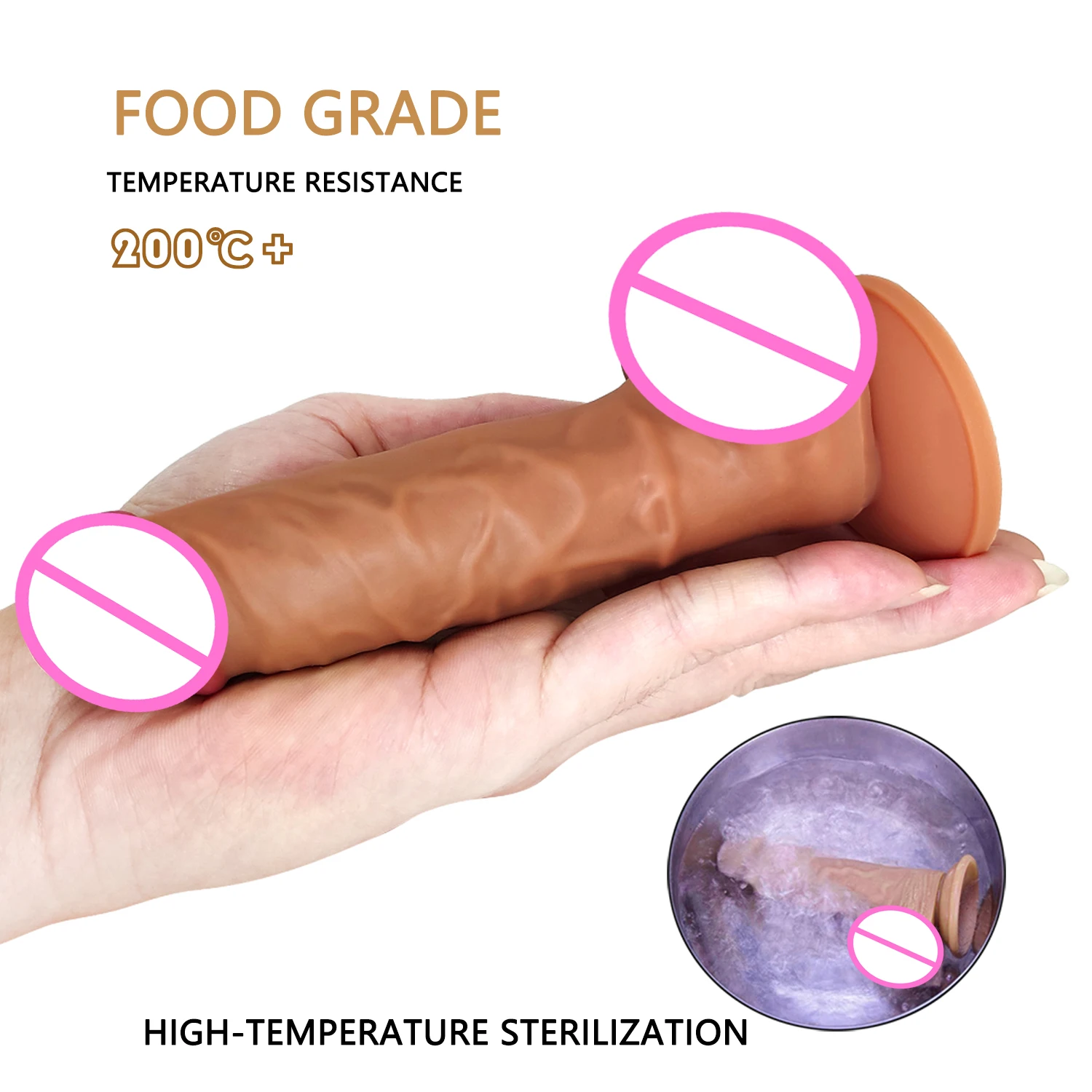 Realistic Dildo for Beginners Lifelike soft Silicone Dildo G-Spot Stimulation Dildos Anal Sex Toys for Women juguetes sexuales