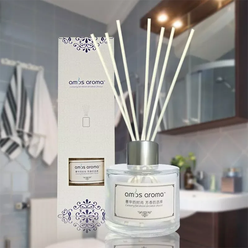 Customized Hot Sale Aroma Sticks Reed Diffuser 100ml Fragrance Oils Essential Oil Glass Bottle