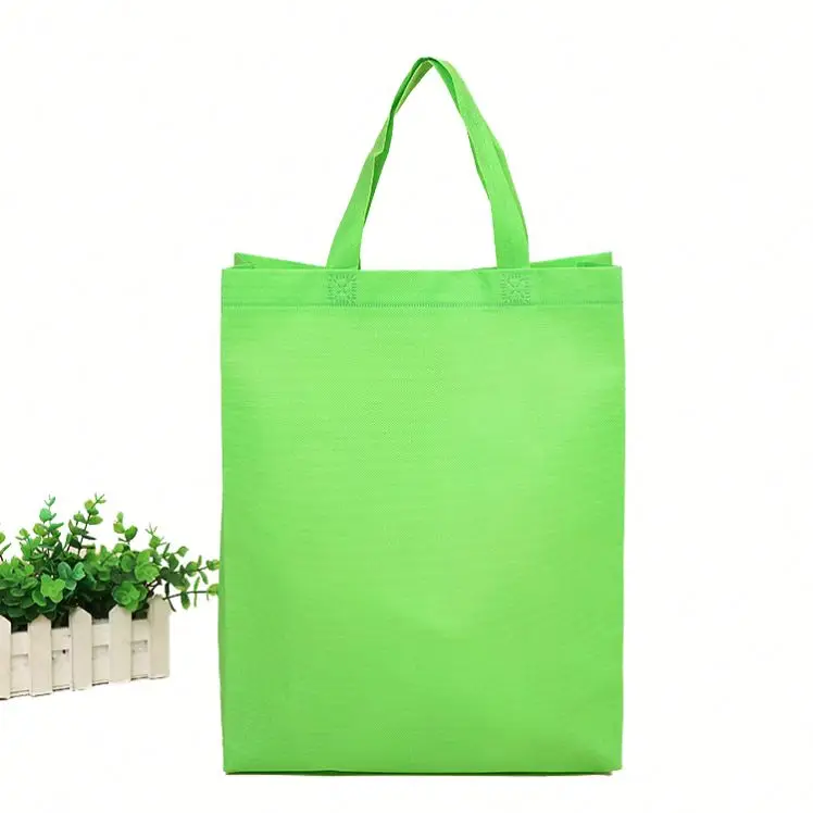 Reusable Promotional Eco Friendly Foldable Ecological Custom Non-Woven Tote Shopping Bag