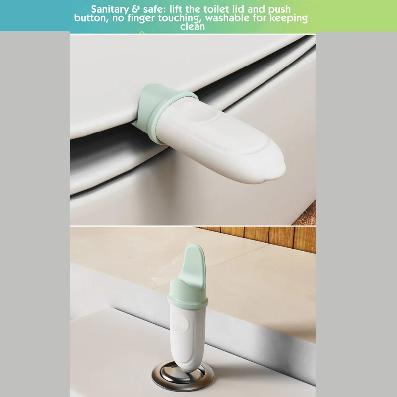 Probebi TO001 Hand Avoid Touching Fashionable Kids Toilet Helper Creative Children Toilet Seat Cover Lid Lifter