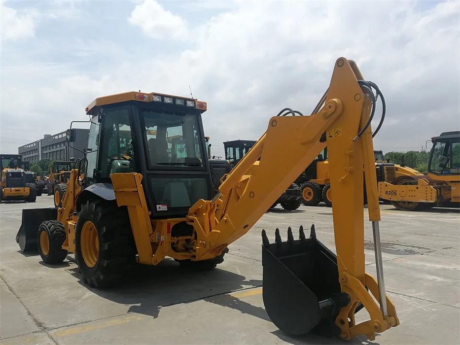 Chinese Brand Changlin 630A 4X4 7.6 t Mini Backhoe Loader with Diesel CE EPA Engine