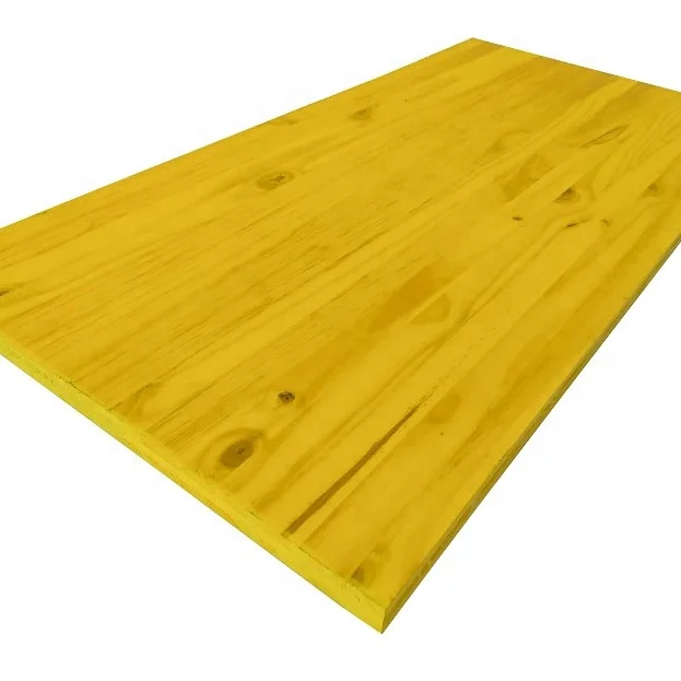 Template 3 ply yellow shuttering plywood