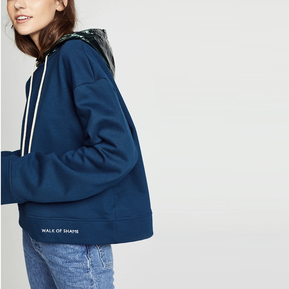 Leisure Cheap Price High Quality Easy Matching Girl Autumn Women Slim Looking Pullover Cotton