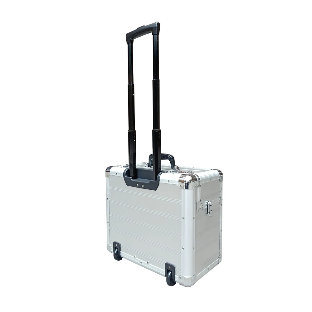 Hot sale  Female male aluminum frame new wear-resistant universal wheel silent password travel box boarding suitcase