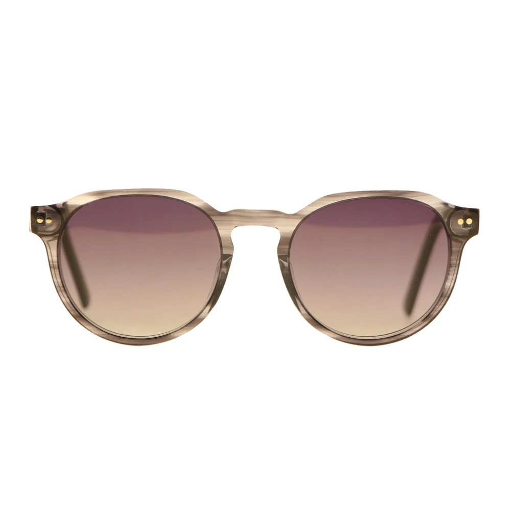 Polarized Lens UV400 Wood Temples Italian High-end Fashion Acetate Sunglasses