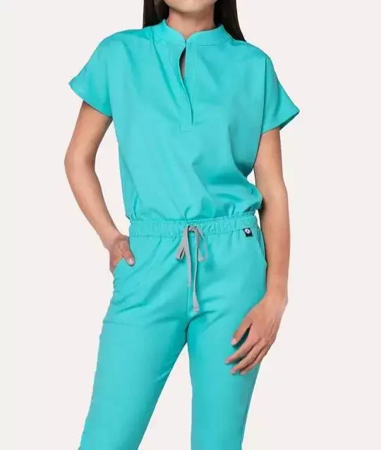 2023 Best Selling New Fashion Spandex Medical Uniform Scrubs Hospital Uniforms With Scrub Suit