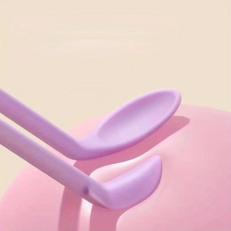 Hot Mini Makeup Spatula Silicone Spatula Set 3PCS Multifunctional Spatula for food Bottle Beauty Tiny Lotion Jar Scraper