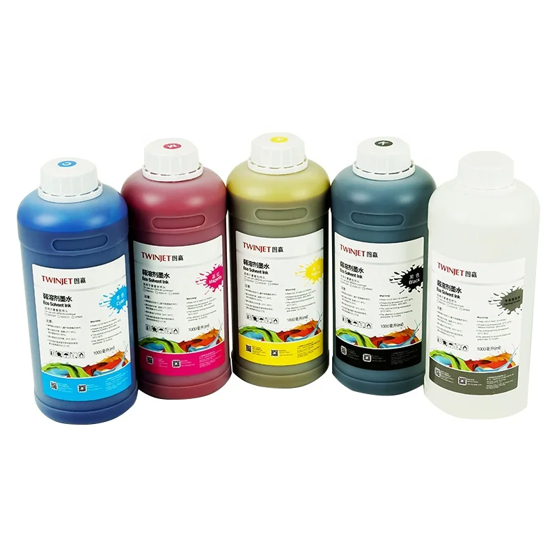 Стабильное качество печатные чернила Tinta Eco Solvente Ecosolvent I3200