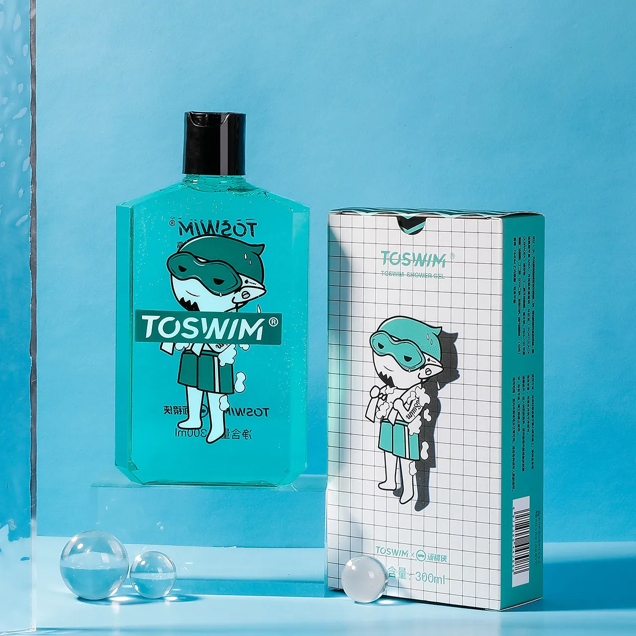 Гель для душа и душа, 300 мл, нейтрализующий хлор, Лучшая цена, Китай