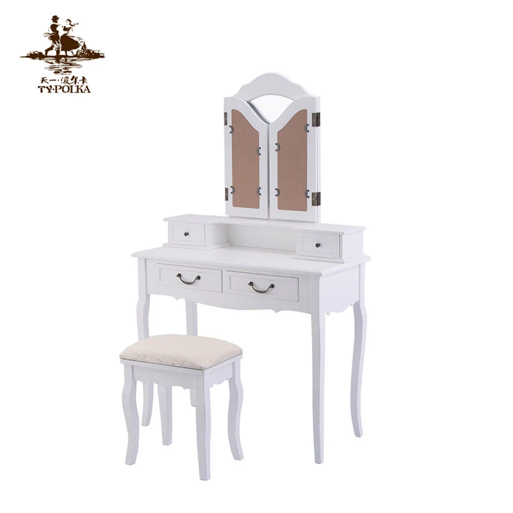 
 Современная мебель для спальни, туалетный столик из МДФ с зеркалами  