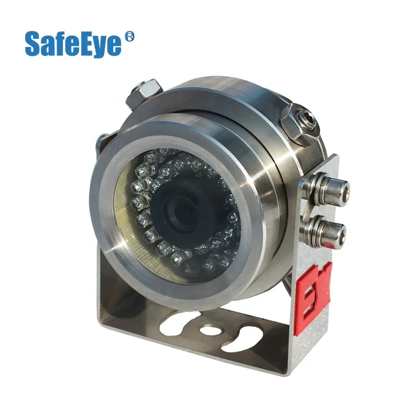 Explosion Proof Mini dome Infrared Camera for oil tank truck POE network and Analog optional