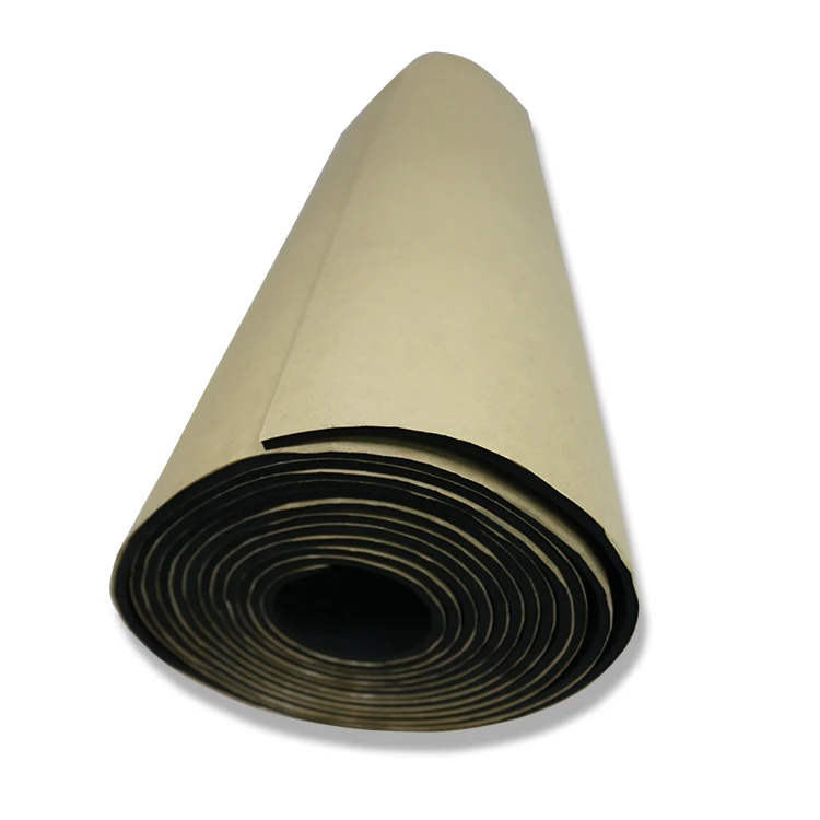 High quality sound absorbing foam roll homemade sound deadening material