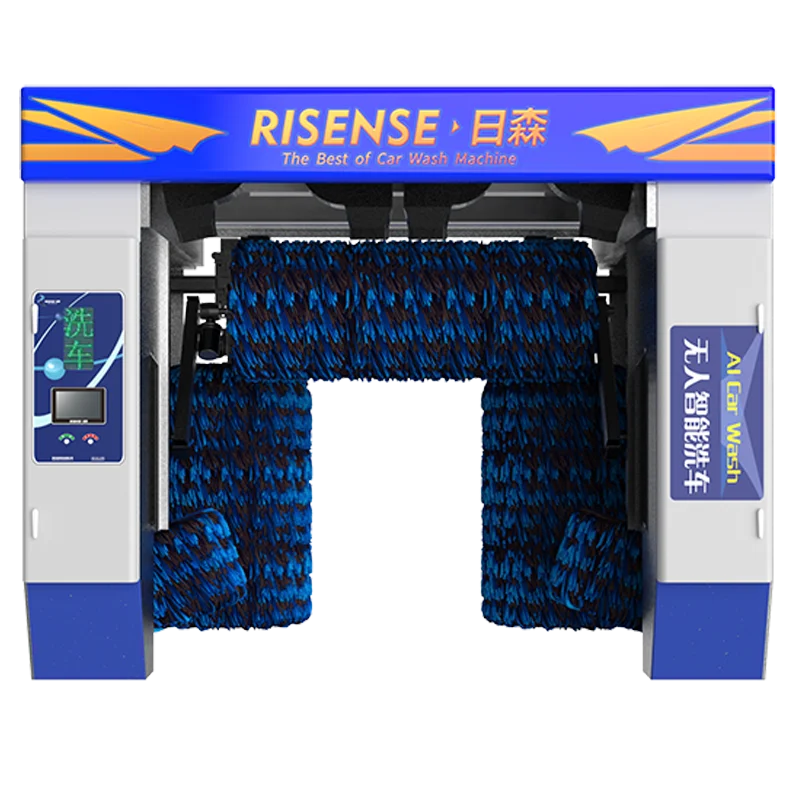 Swing Arm Type Balanced Structure Top Brush Automatic Rollover Car Washer