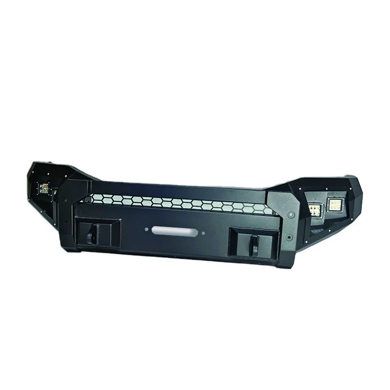 Truck Exterior Accessories Steel Iron Front Bumpers BullBar barras de toro for Toyota Tacoma Fortuner