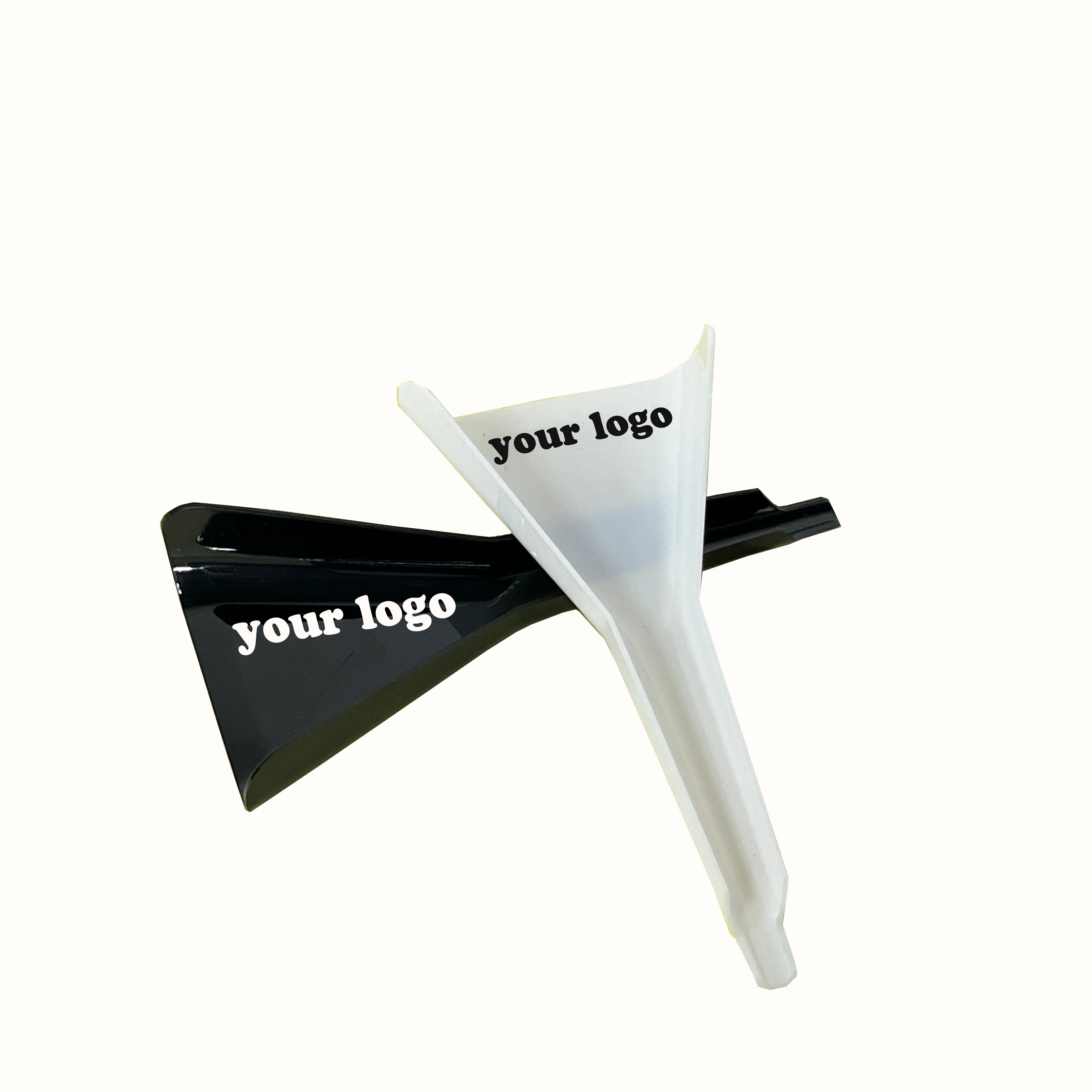 wholesale custom logo portable conical funnel cigarette accessories 110MM colored cigarette filler tobacco shovel loader