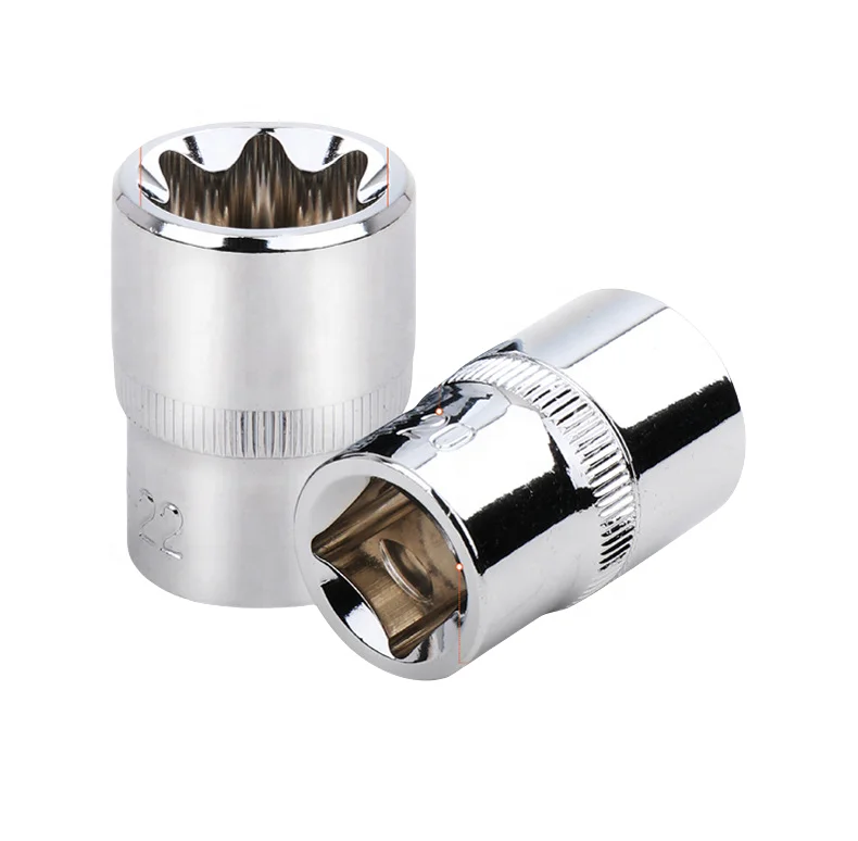 High quality set of 14  E-type inner flower socket spline socket torx socket set