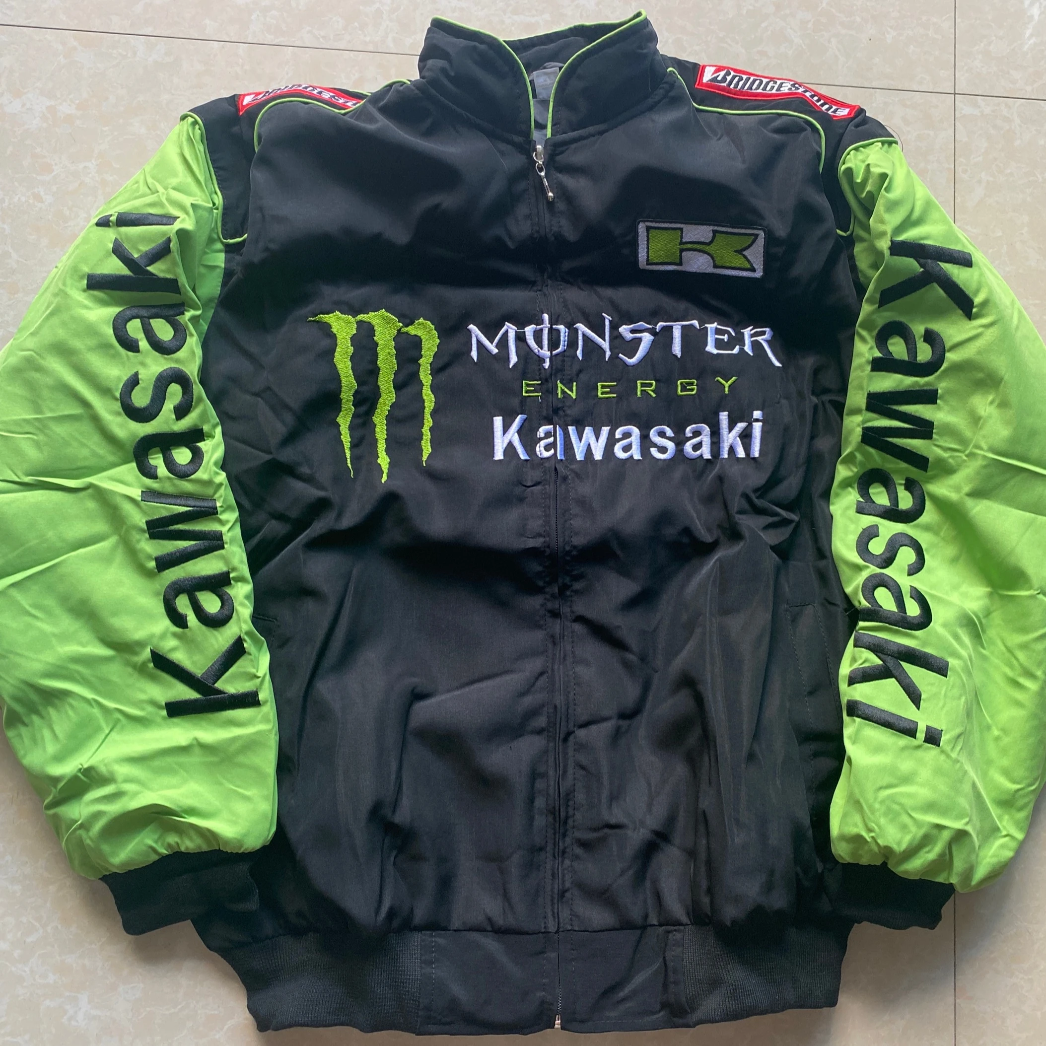 Outdoor Fashion Race Car Moto Motorbike Jacket For Men Custom Vintage Racing Jacket