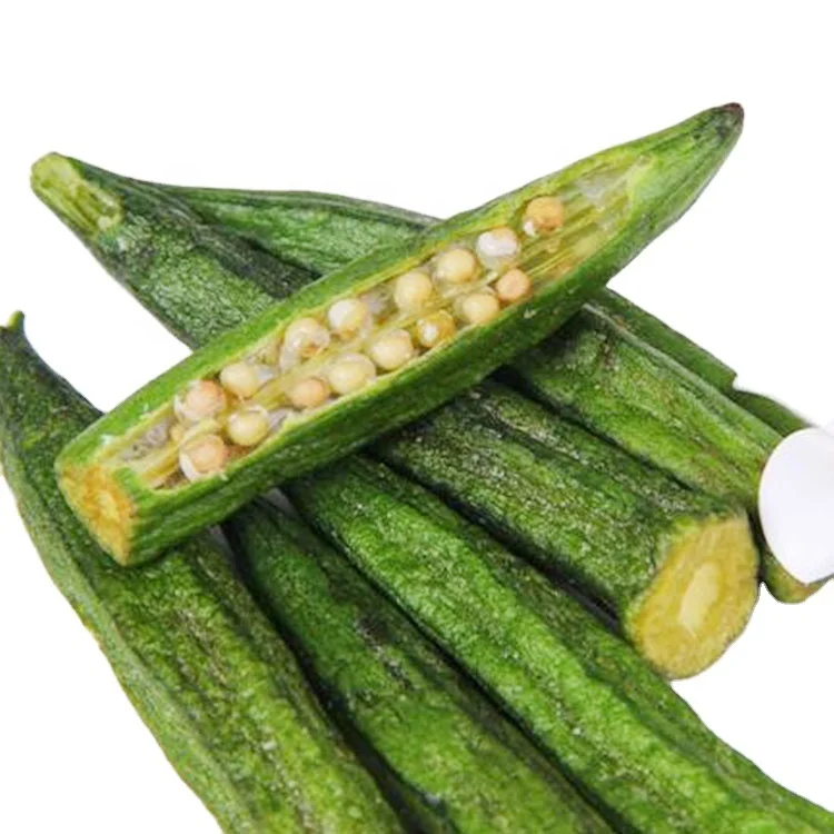 Wholesale price dried delicious China popular VF Okra for sale