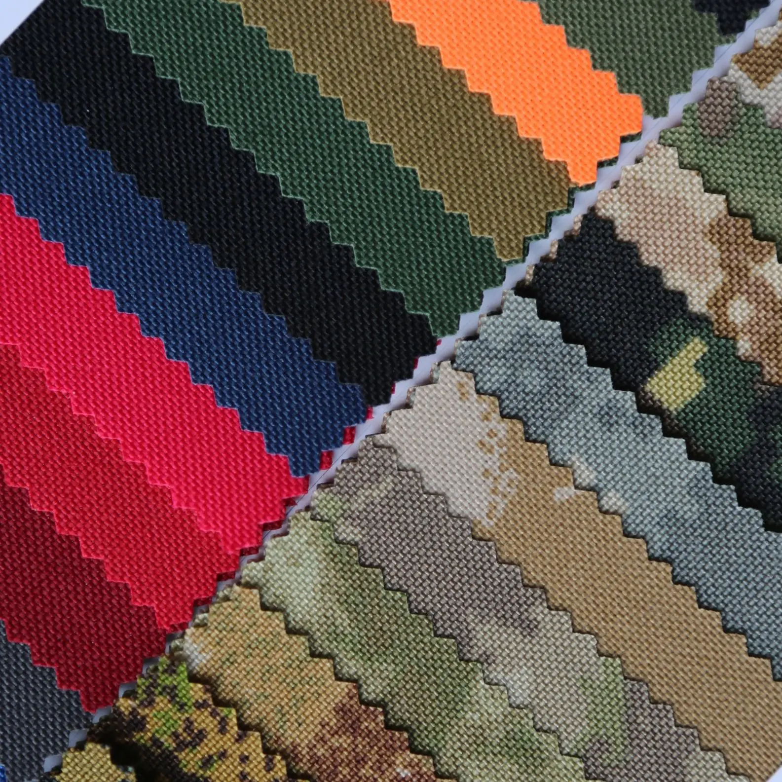 Нейлон 1000D Cordura ткань с полиуретановым покрытием камуфляж (IRR) принтом водонепроницаемый водоотталкивающий огнестойкий для сумки Высокая прочность
