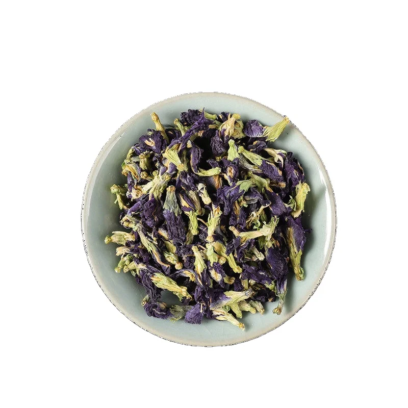 Drop ship Brand Quality Blue Tea Standard Natural Dried Butterfly Pea Flowers Tea