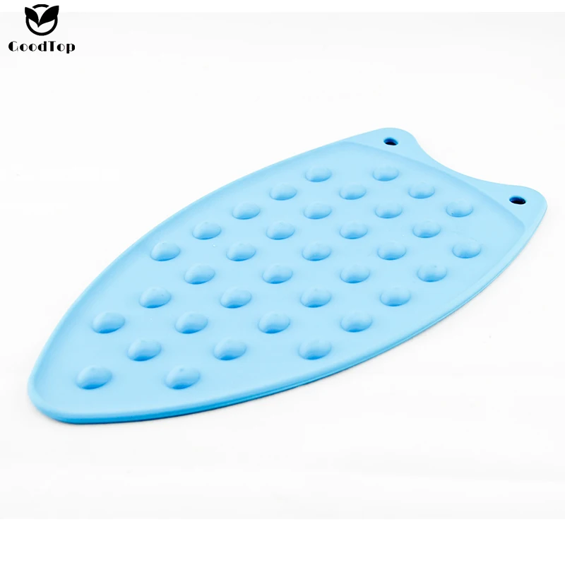 Heat Resistance Silicone Iron Rest Tray Dish Mat Pot Stand Multi Color