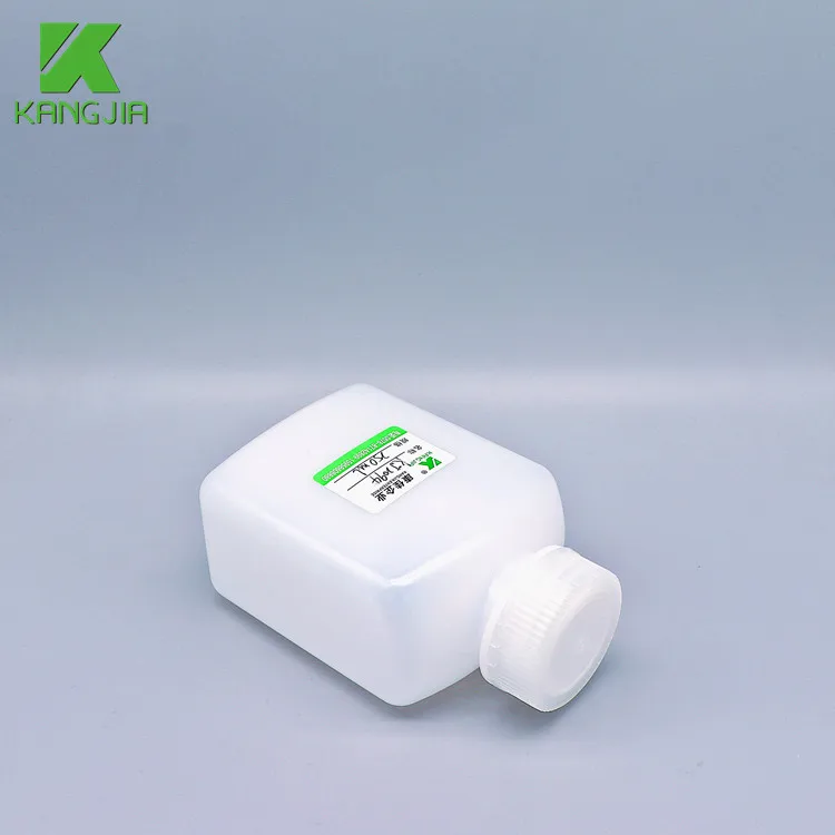 250 мл Высококачественная пластиковая бутылка с реагентом HDPE винтовой крышкой Герметичная используется в лаборатории
