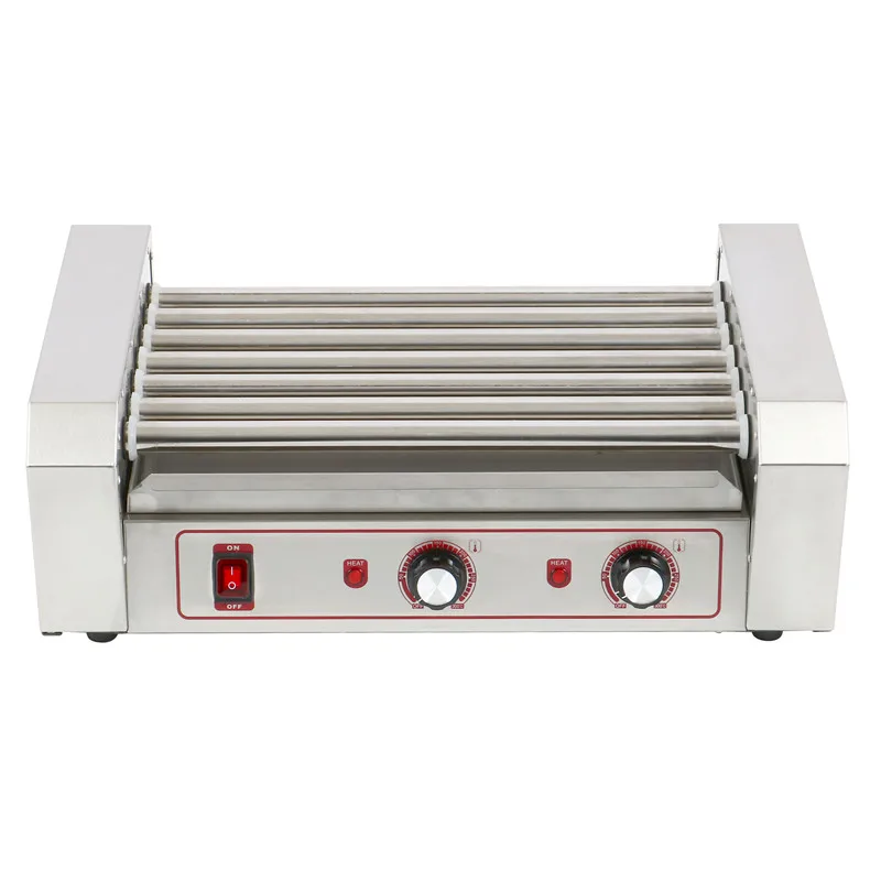 Stainless steel automatic sausage baking/hot dog machine for Internet Red