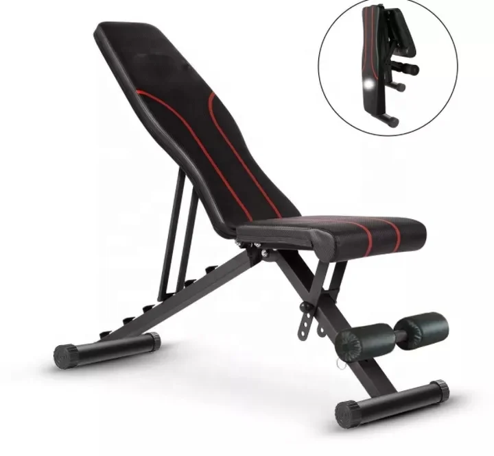 Multi Adjustable Weight Bench For Home Gym Strength Training, Foldable Gym Bench For Fitness & Body Building Gym Equipment