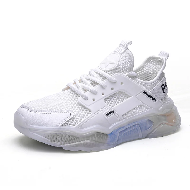 Wholesale hot-selling fish scale sneakers plus size trend flying weaving Man running yeezy shoes