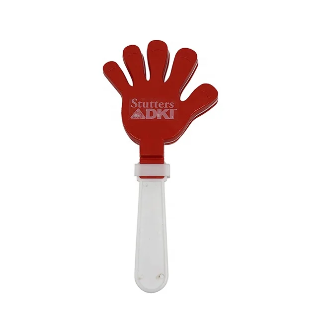 cheap wholesale pp plastic promotional hand clapper for all activities&events