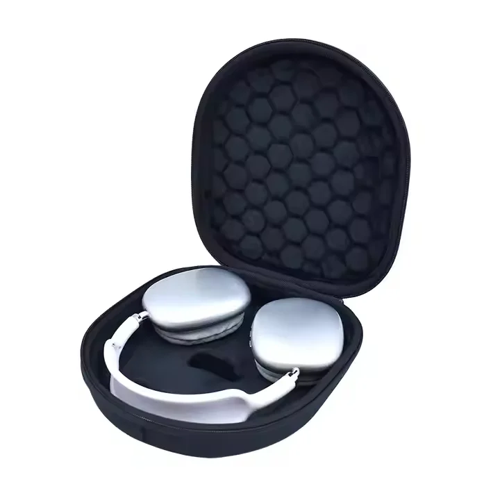 Custom Durable EVA Over-Ear Travel Case Skullcandy/JBLs/Bose/Sony Headphones Zipper Storage Bag Silk Leather PU PC Hard Options