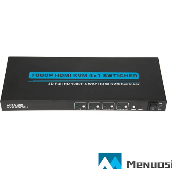 HD MI KVM Switch 4 Port-поддержка