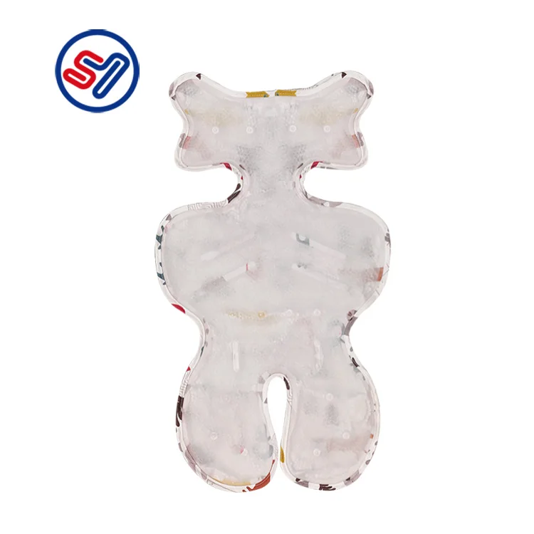 
Keep Baby Cool Outdoor with Self Cooling Stroller baby sheepskin pram liner cushion 