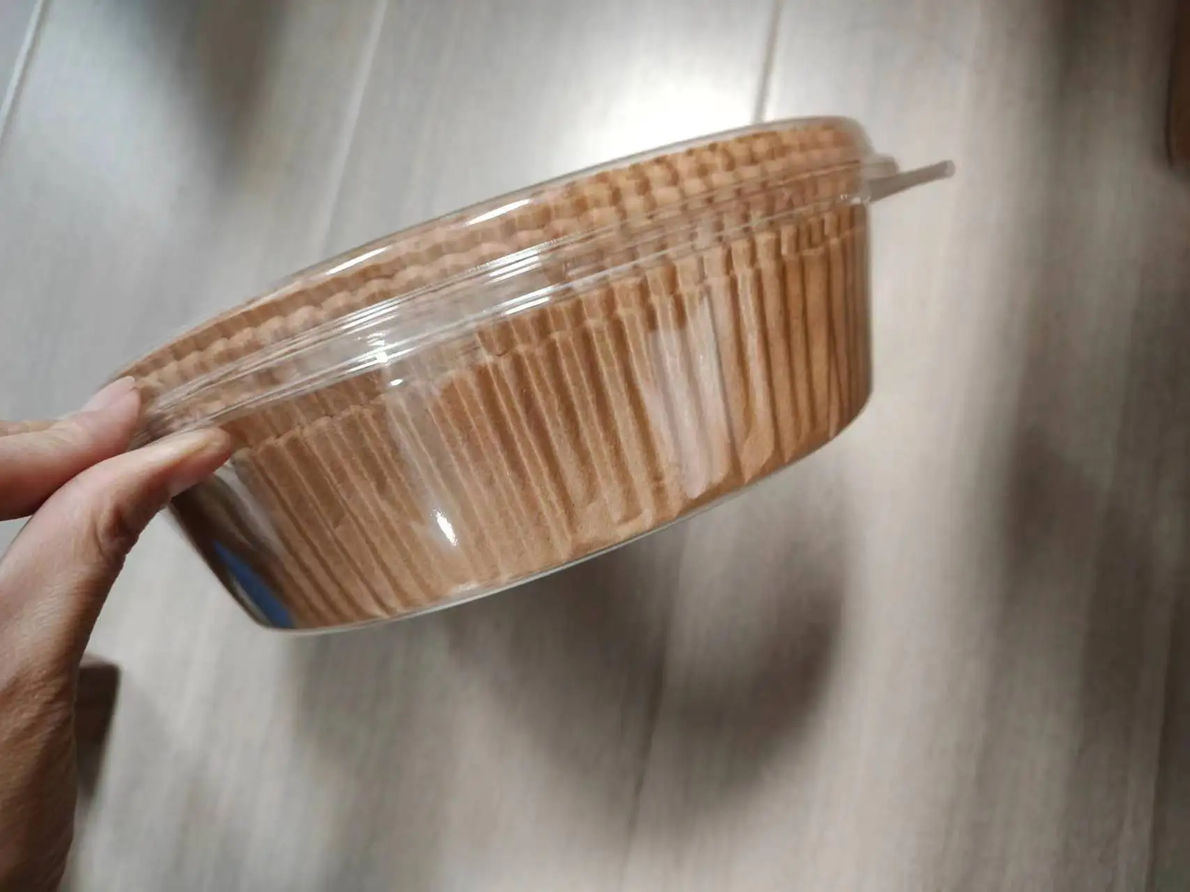 Wholesale New Features Non-Stick Pan Food Grade round square Perforated pad paper and non-perforated paper tray customized