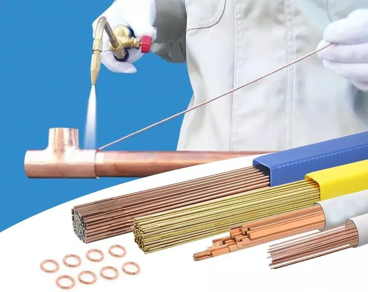 high quality HVAC silver welding rod refrigeration brazing alloy copper alloy