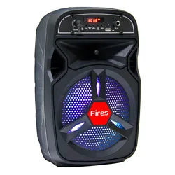 6.5inch portable amplifier good price  bt lundspeaker mini kts speaker with FM radio usb color light