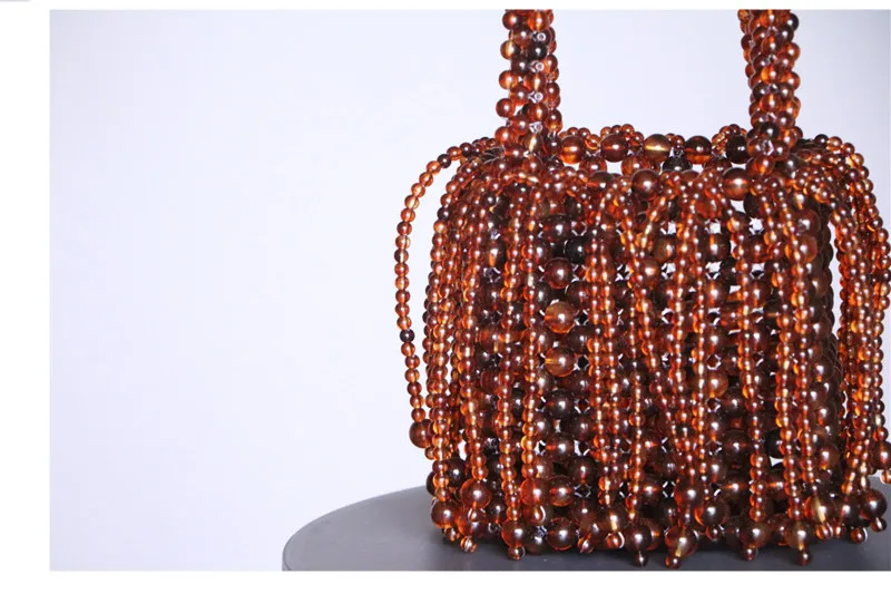 Women Banquet Handbags 2022 New Vintage Tassel Evening Bags Wedding Purse Dress Beaded Party Clutch