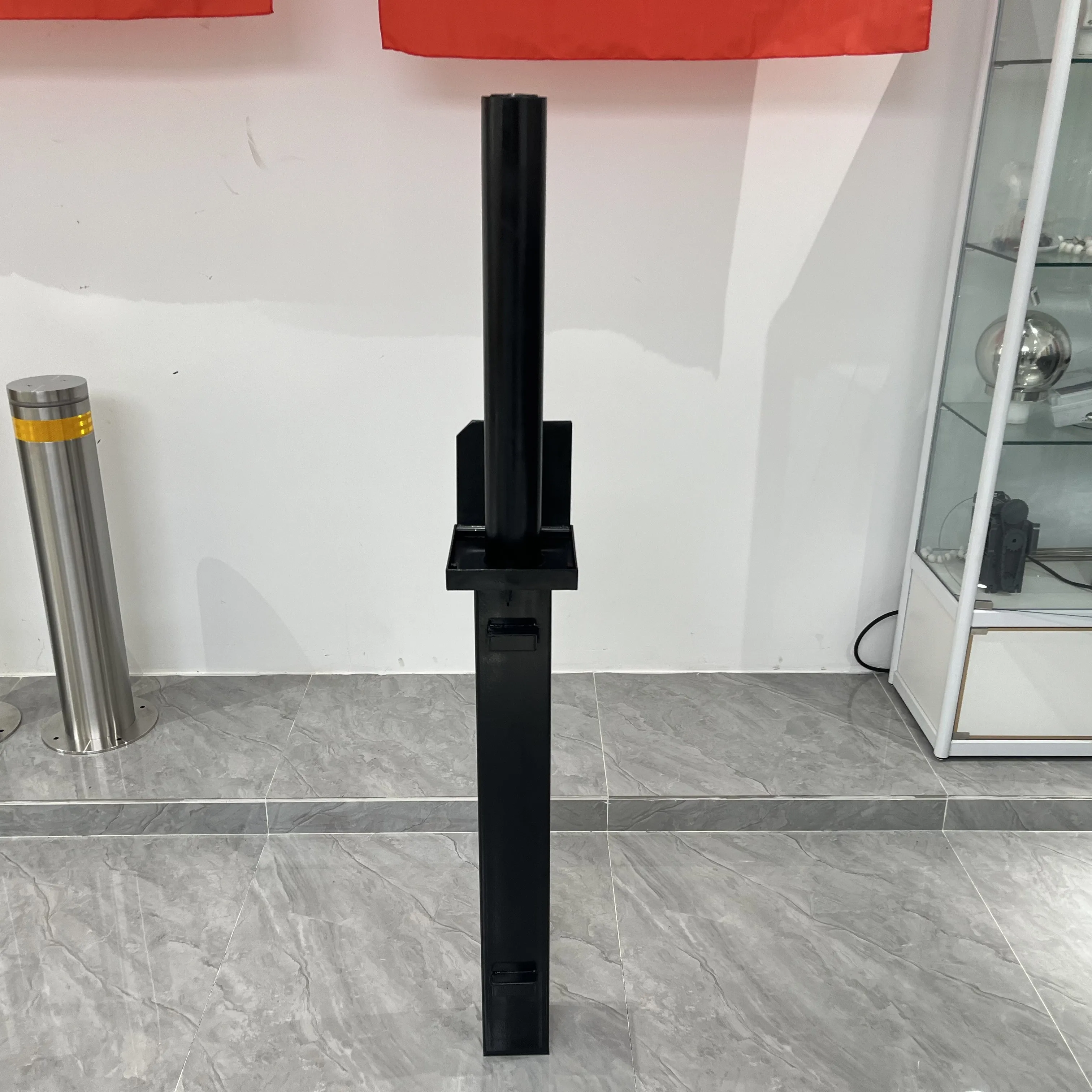High Security Static Bollards Lift Assisted Telescopic Bollard Garage Anti-Theft Locking Bollards