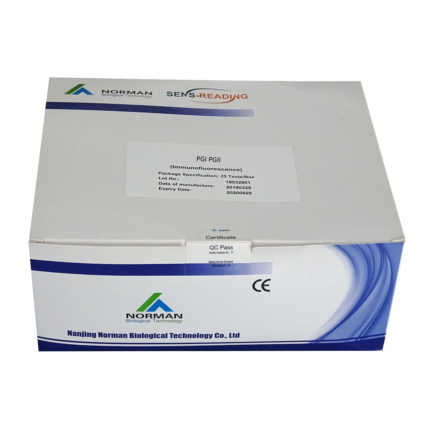 High Quality High Accuracy  Screening of High Risk Population of Gastric Cancer Pepsinogen Test Kit