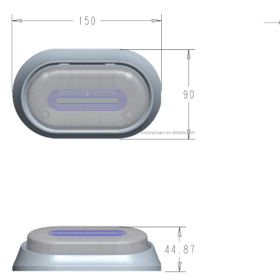 Dome reading lighting Car Truck Models interior ceiling roof light lamp 12-24V cab reading light